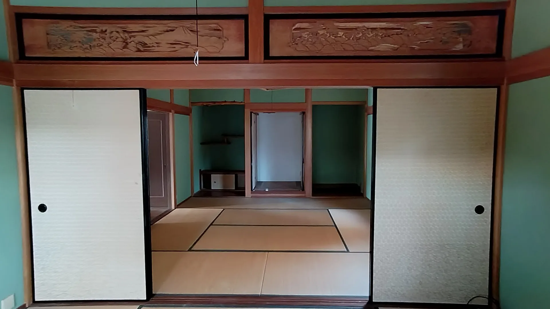 和室続き間です