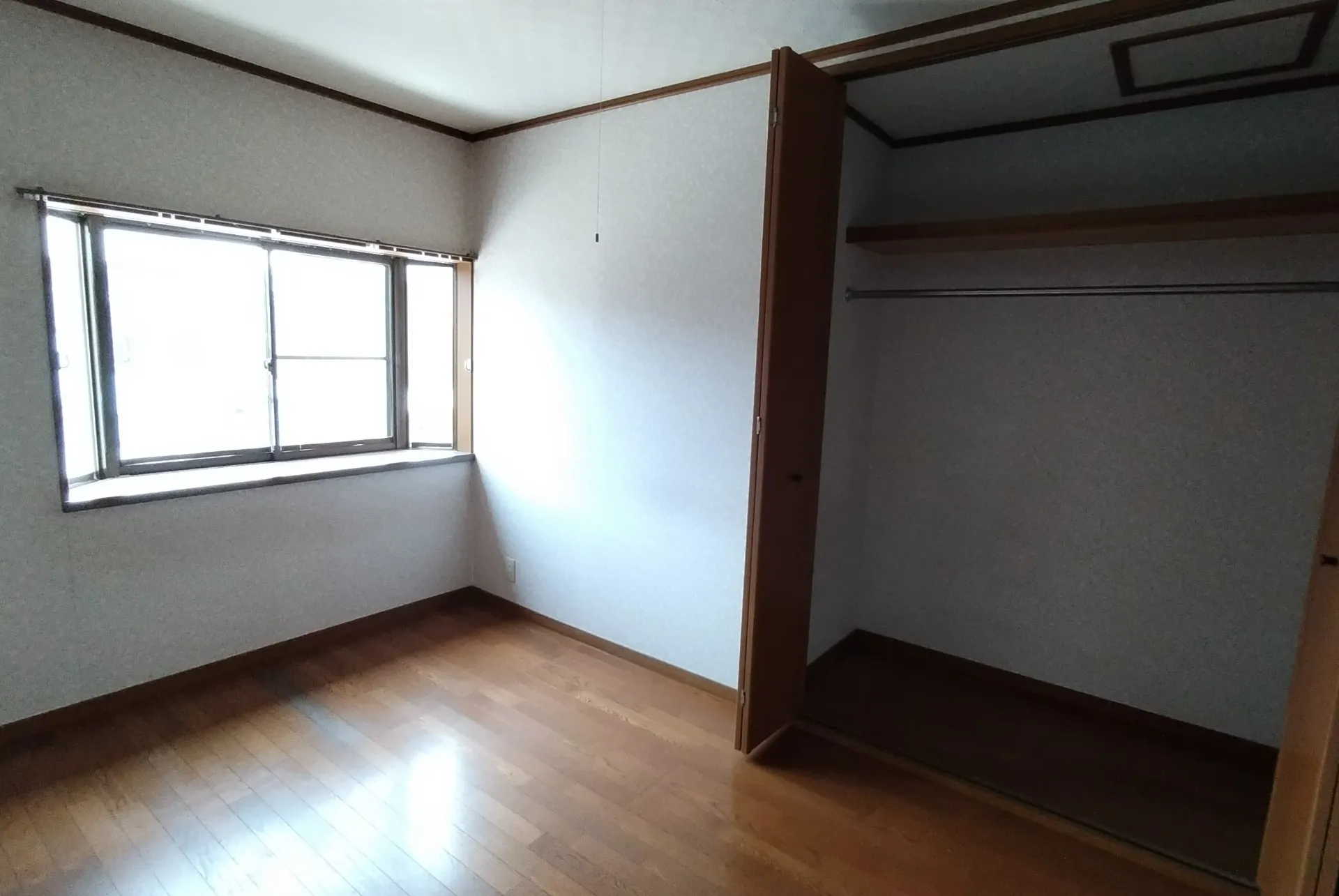 洋室です、クローゼット付です