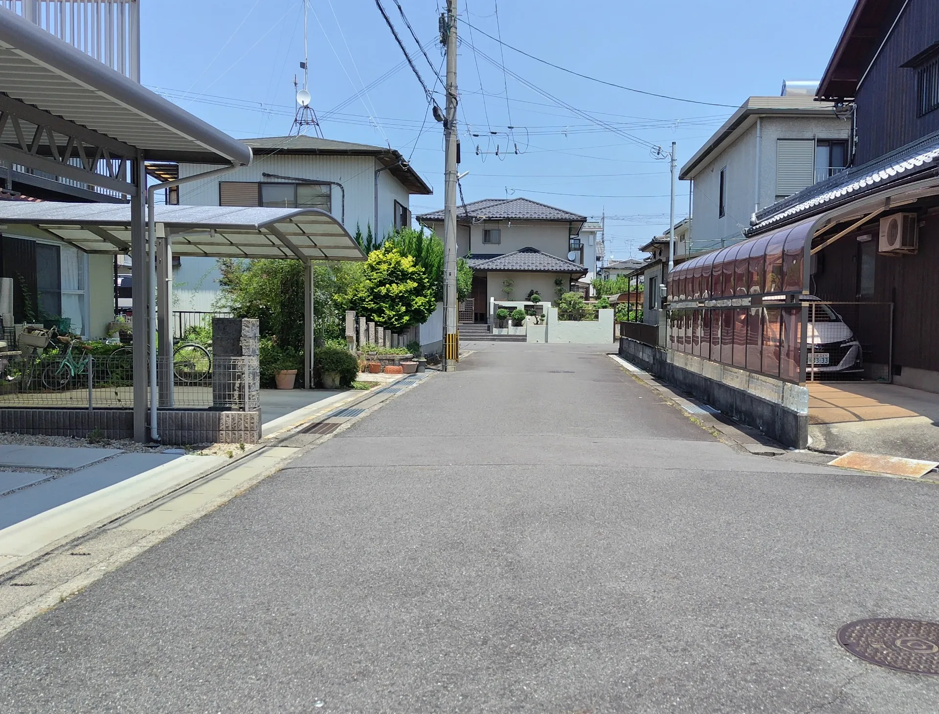 全面道路です