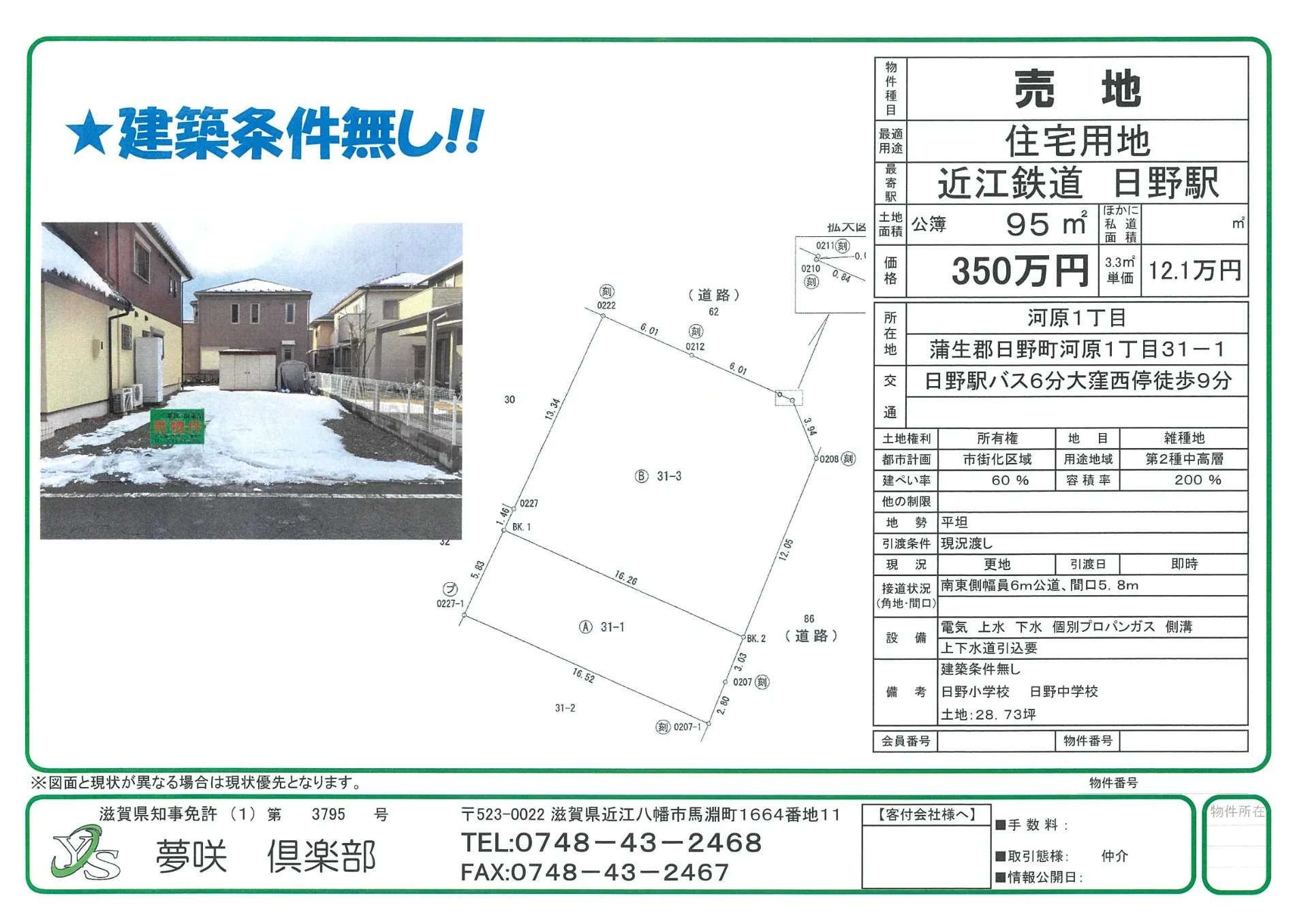 物件資料です